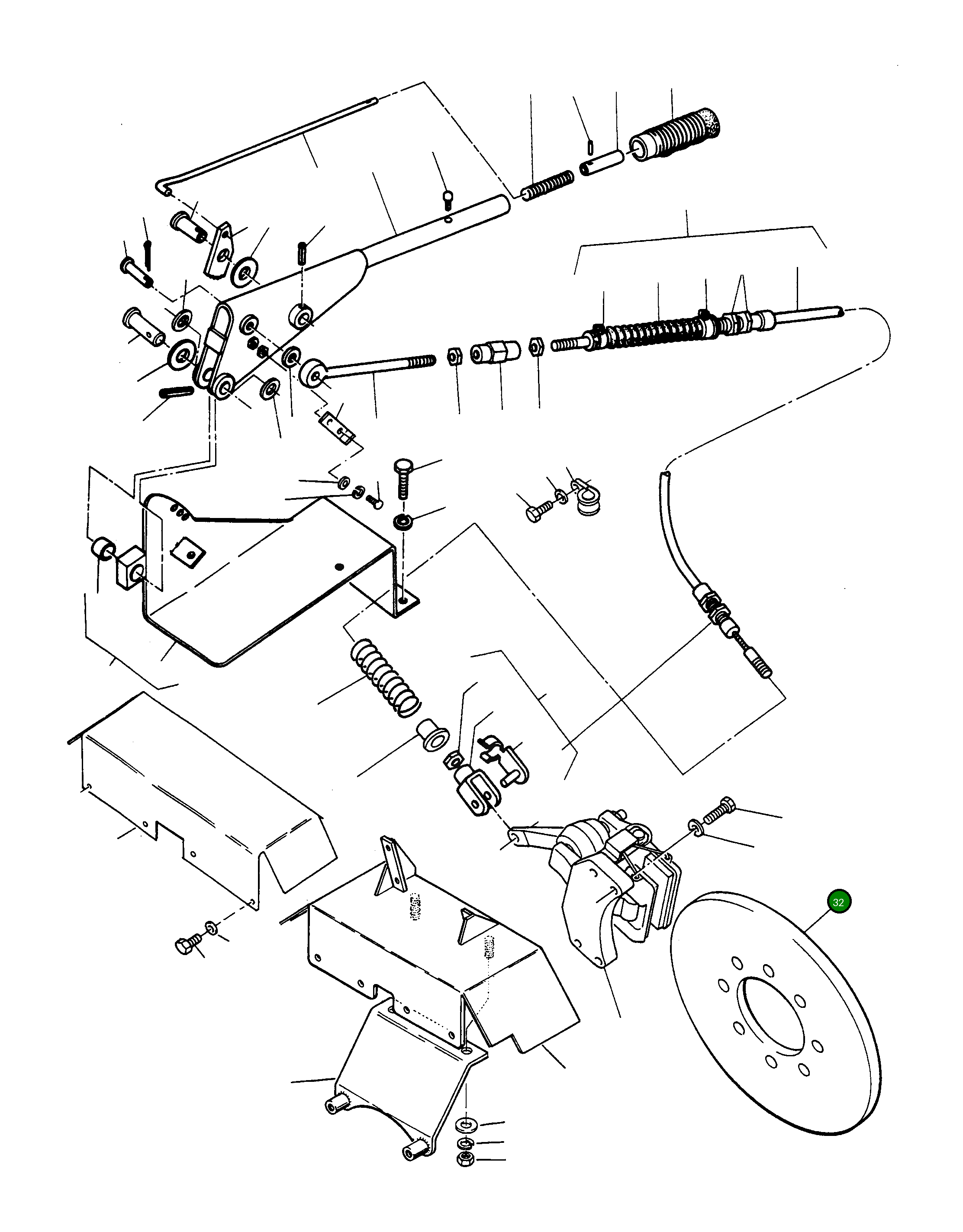 Тормозной диск 4002367M1 Komatsu