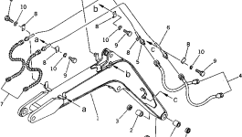 Шланг 20T-973-4210 Komatsu