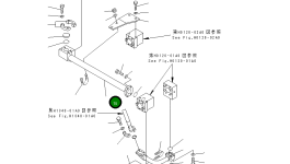 Трубка 209-62-77411 Komatsu