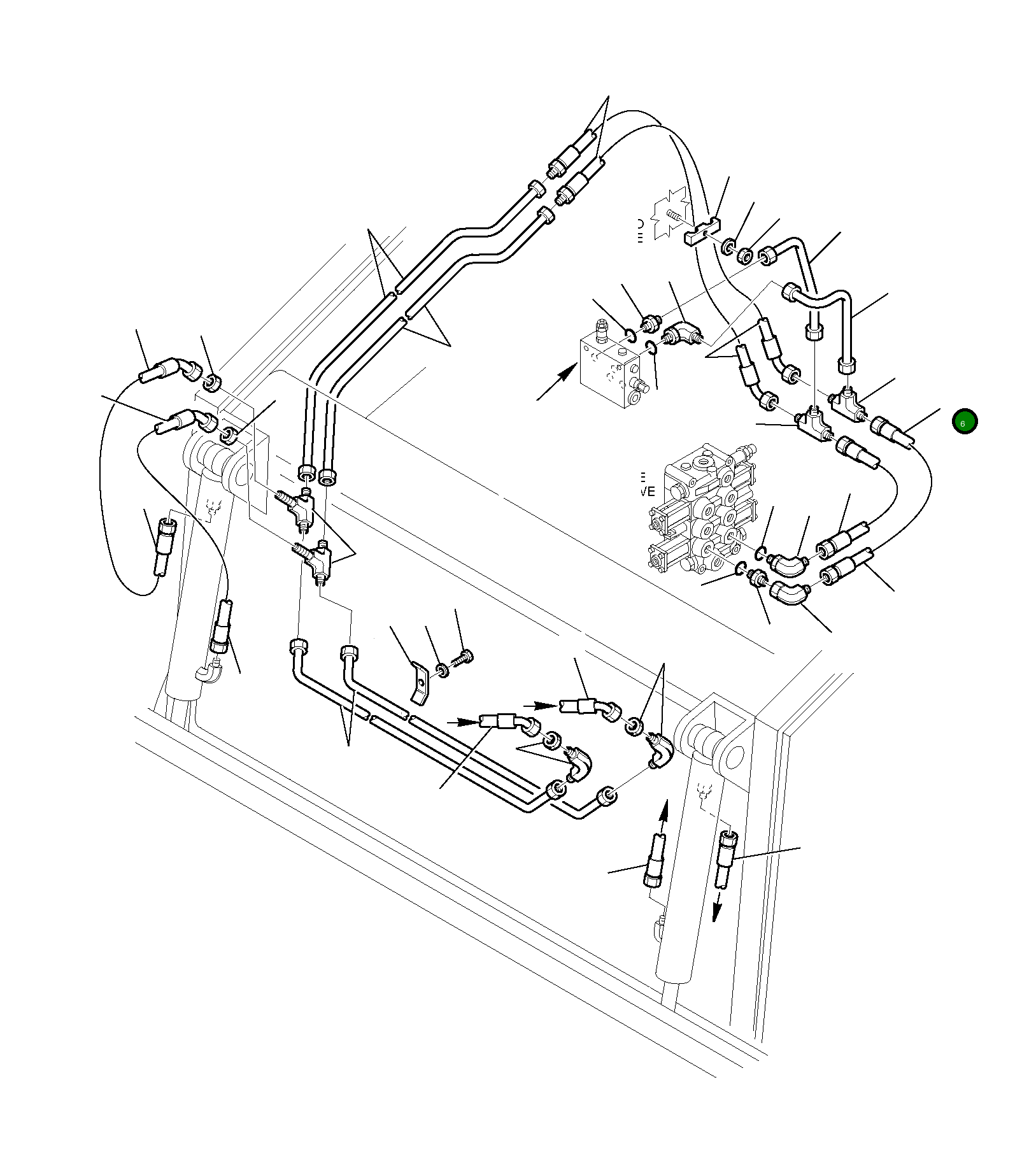 Труба 333310087 Komatsu