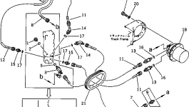 Шланг 07182-20310 Komatsu