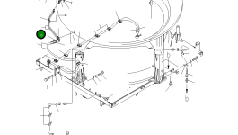 Трубка 8287-62-1661 Komatsu