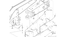 Трубка 208-70-64761 Komatsu