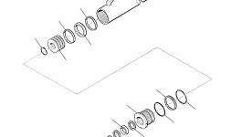 Цилиндр 200073701 Komatsu