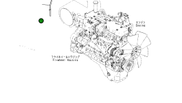 Трубка 6754115440 Komatsu