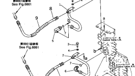 Трубка 20B-62-31691 Komatsu