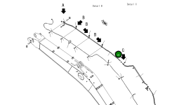 Трубка 208-70-K3180 Komatsu