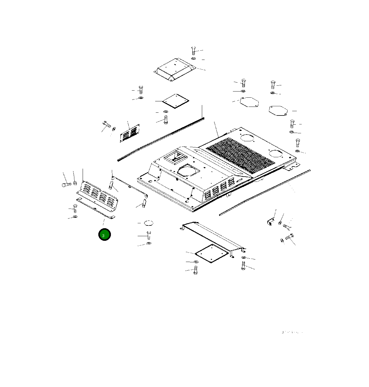 Уплотнение 423-54-61720 Komatsu