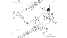 Трубка 21M-63-72181 Komatsu