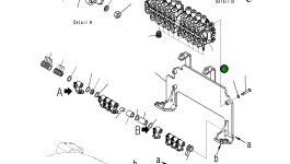 Управляющий клапан 23H-61-12700 Komatsu