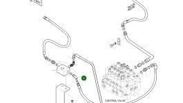 Угловой штуцер 2181-2816D6 Komatsu