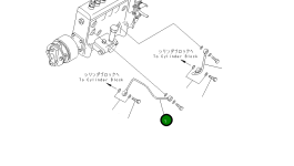 Трубка 6211-72-5610 Komatsu