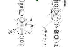 Цилиндр 42N-989-2160 Komatsu