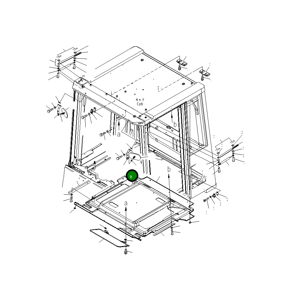 Стойка 426-56-31190 Komatsu