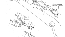 Трубка 21T-62-36571 Komatsu
