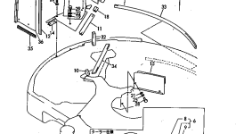 Воздуховод YM172164-66500 Komatsu
