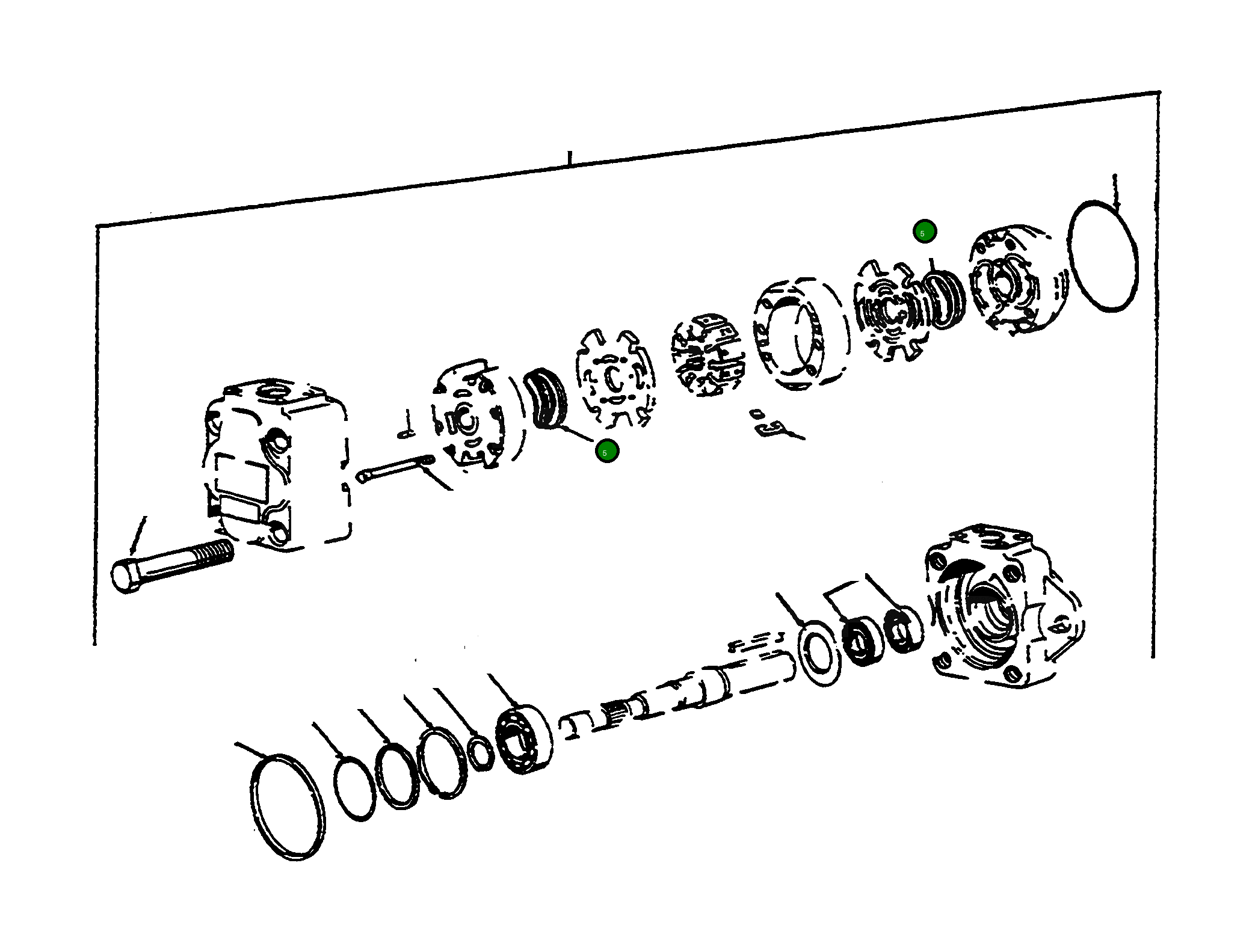 Уплотнение 4918835M1 Komatsu