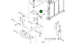 Трубка 209-03-42450 Komatsu