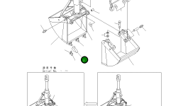 Точка ARK200CSB70-02 Komatsu