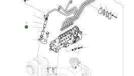 Топливная форсунка CU3908508 Komatsu