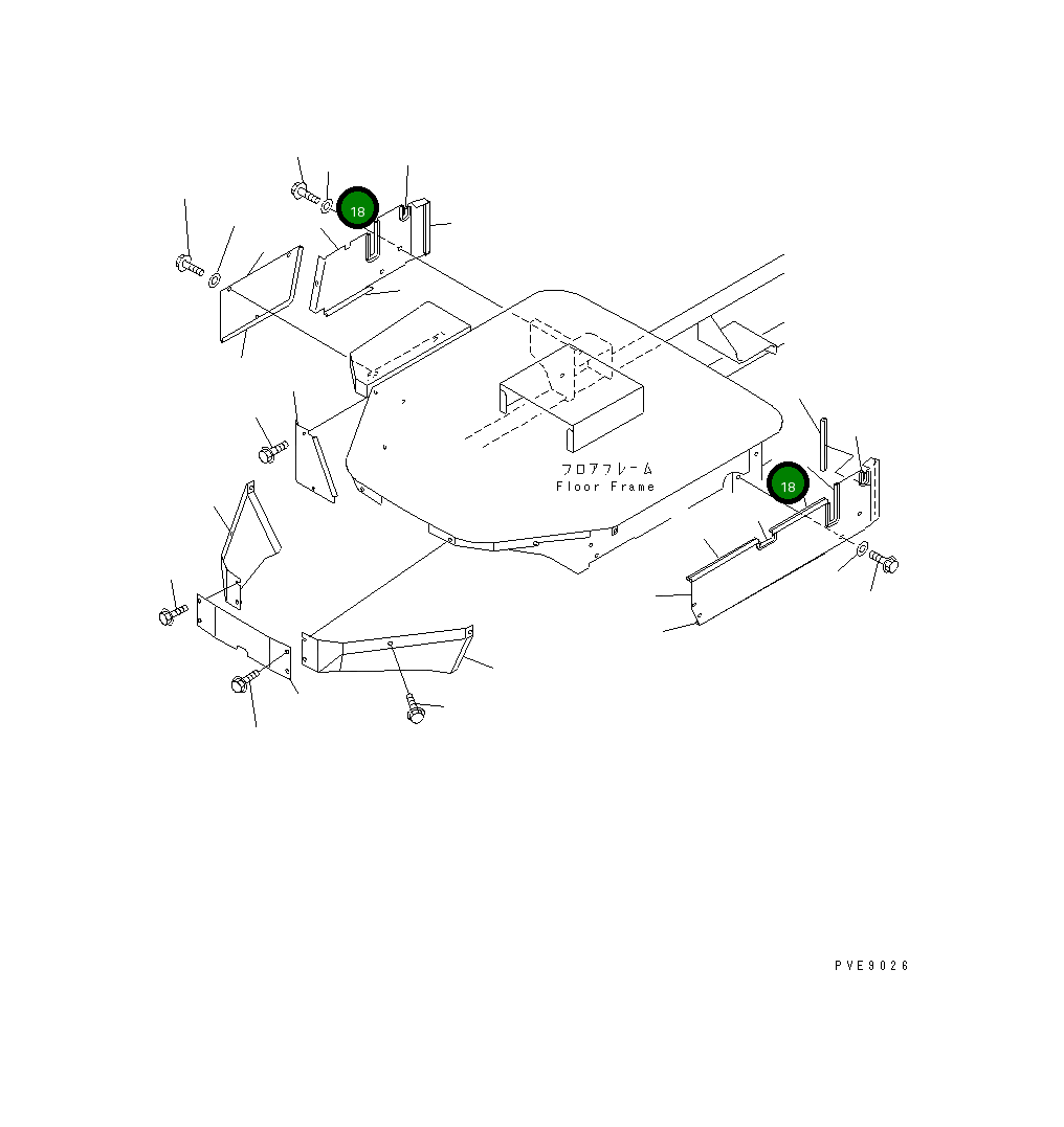 Уплотнение 416-Z97-2480 Komatsu