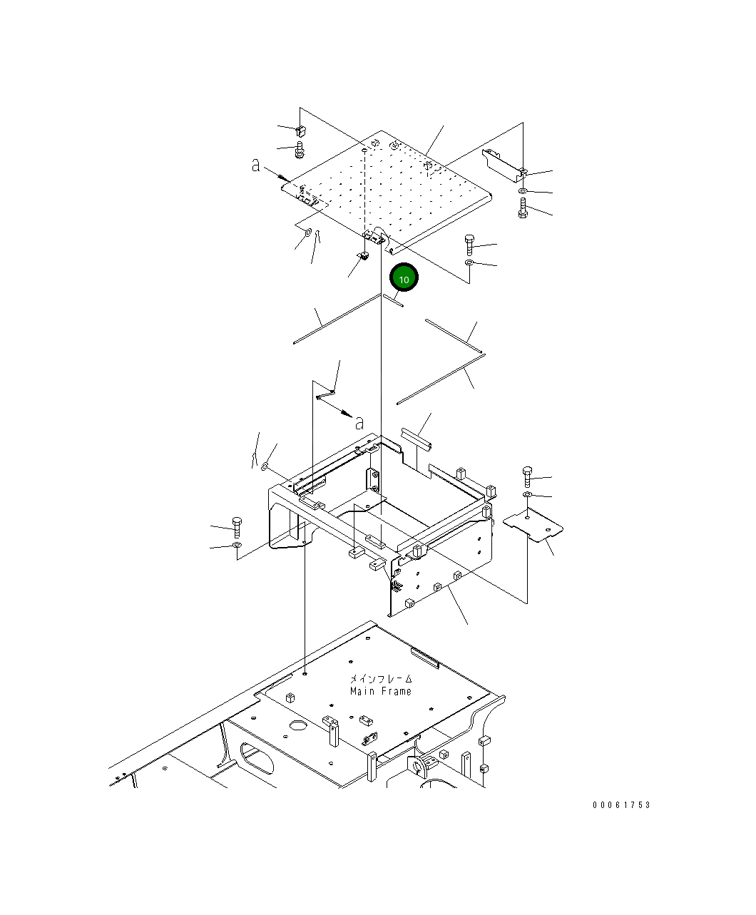 Уплотнение 8234-54-2541 Komatsu