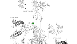 Труба 4182-1592A Komatsu