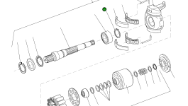 Стопорное кольцо 42R-17-H0P39 Komatsu