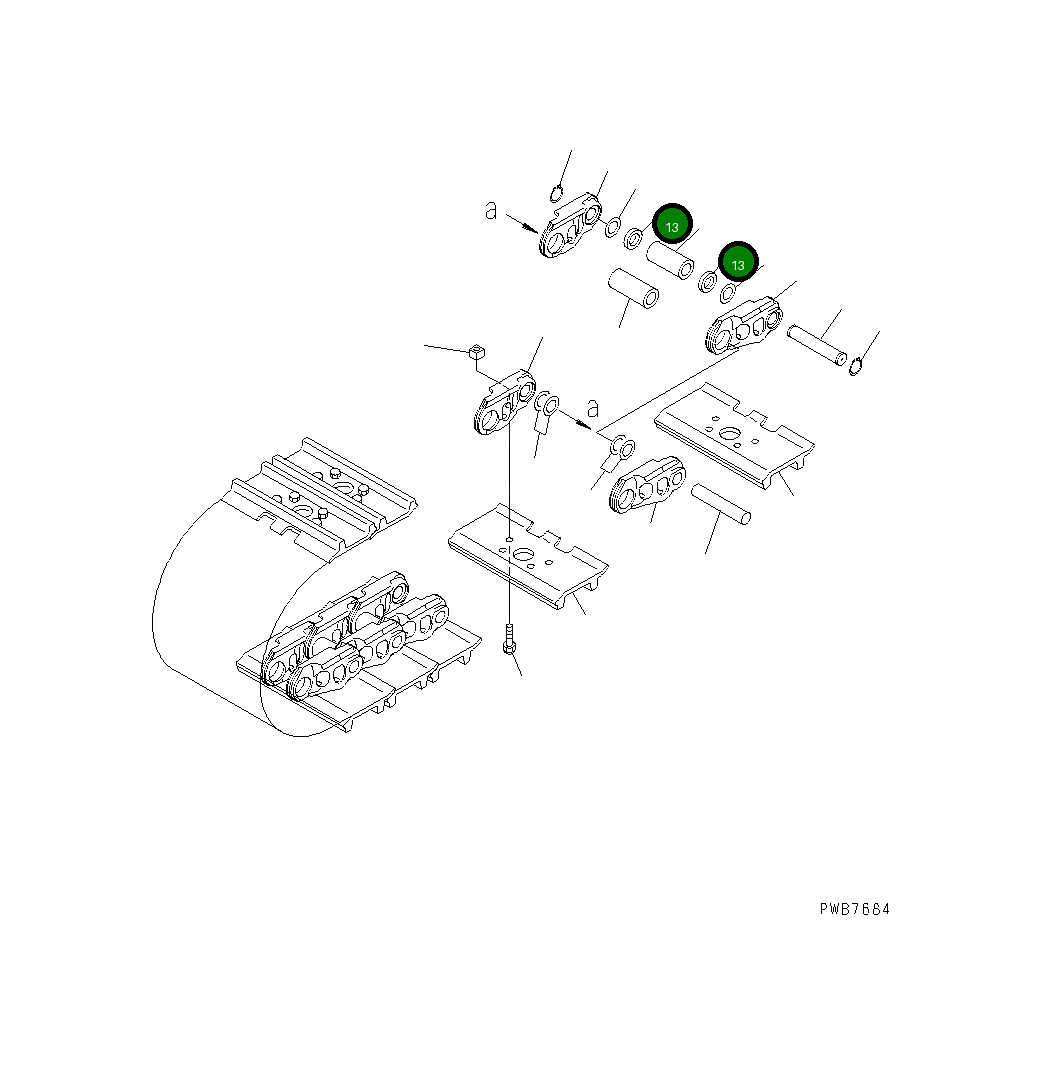 Уплотнение 21N-32-31250 Komatsu