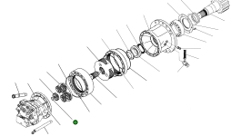 Стопорное кольцо 20J2632350 Komatsu