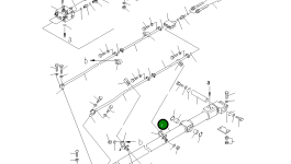 Цилиндр 20Y-957-5111 Komatsu
