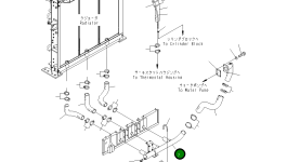Трубка 209-03-42351 Komatsu