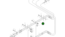 Трубка 8261-62-1111 Komatsu