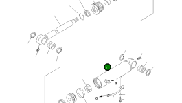 Цилиндр 21X-63-86341 Komatsu