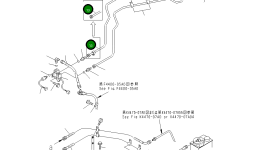 Трубка 41F-43-17110 Komatsu