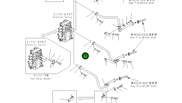 Трубка 17A-61-14441 Komatsu