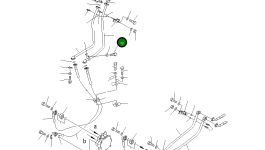 Трубка 19M-61-13152 Komatsu