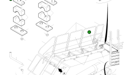 Фиксатор 938 012 40 Komatsu