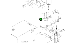 Трубка 209-62-78770 Komatsu