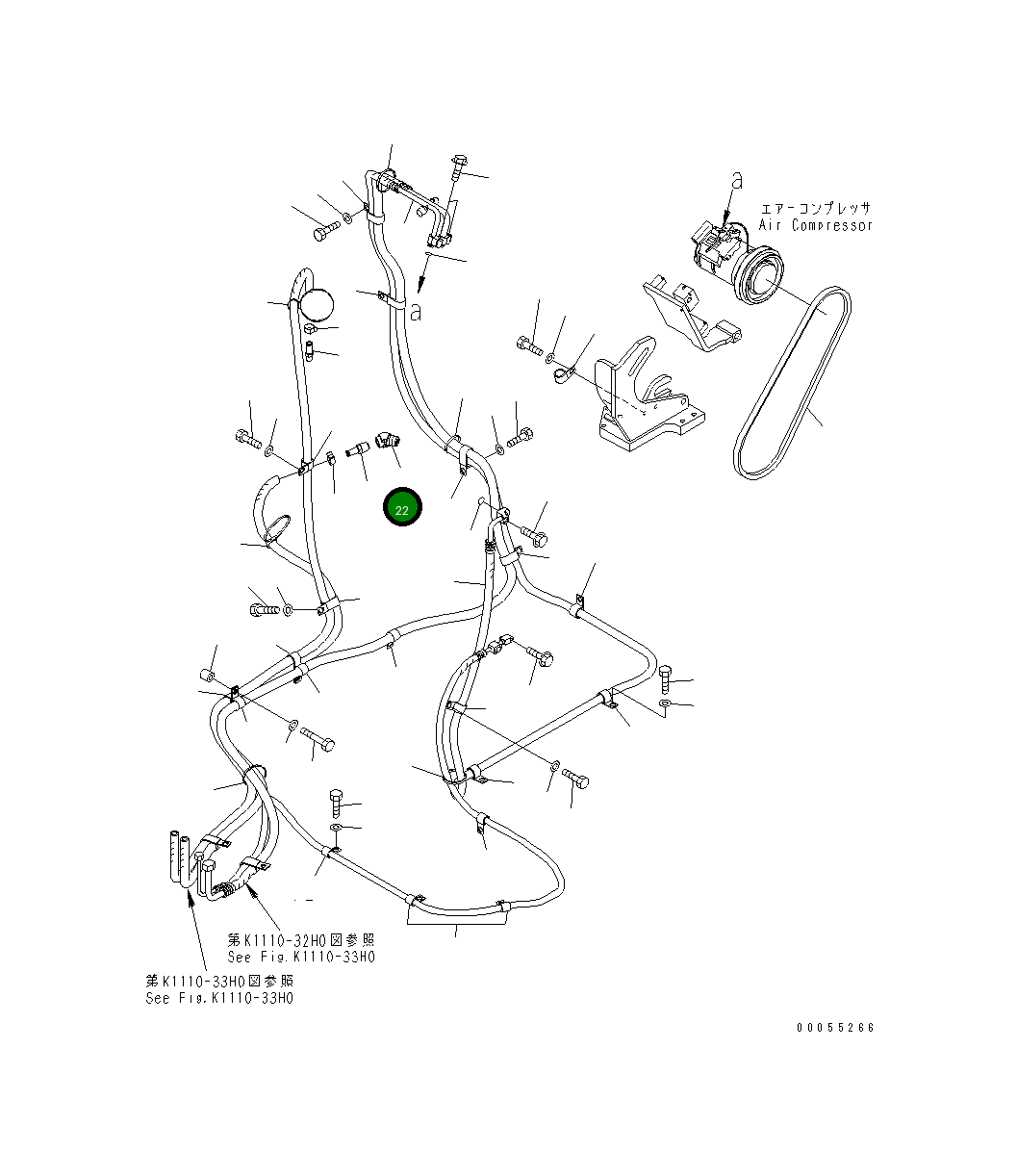 Угловой штуцер 20Y-810-1161 Komatsu