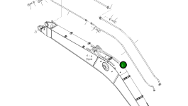 Трубка 208-970-7310 Komatsu