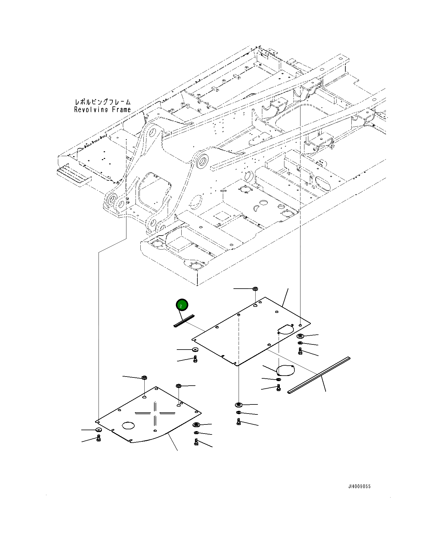 Уплотнение 207-54-73960 Komatsu