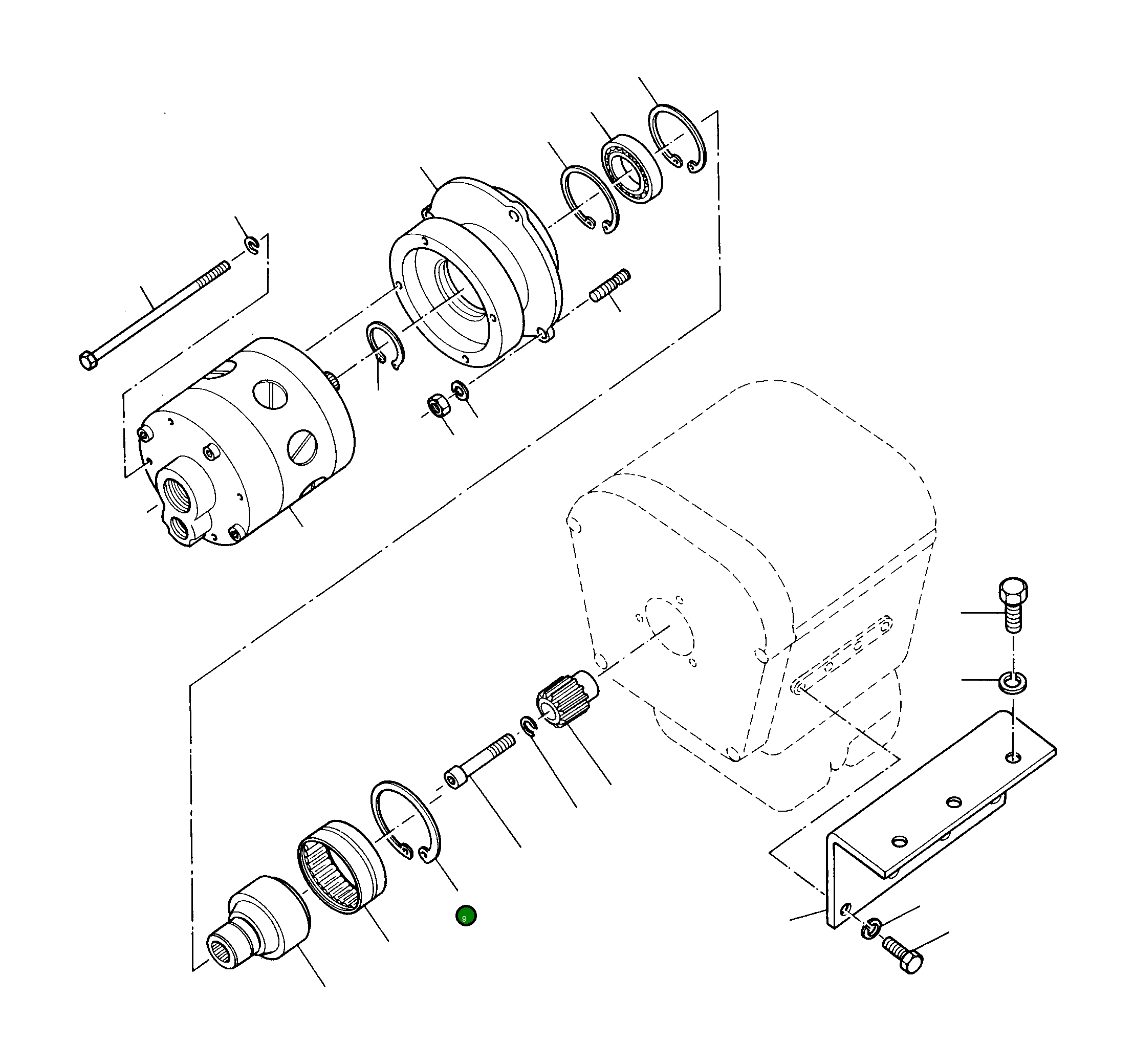 Стопорное кольцо 3002187X1 Komatsu
