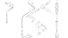 Топливный насос CU3892658 Komatsu