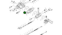 Управляющий клапан 709-94-11700 Komatsu
