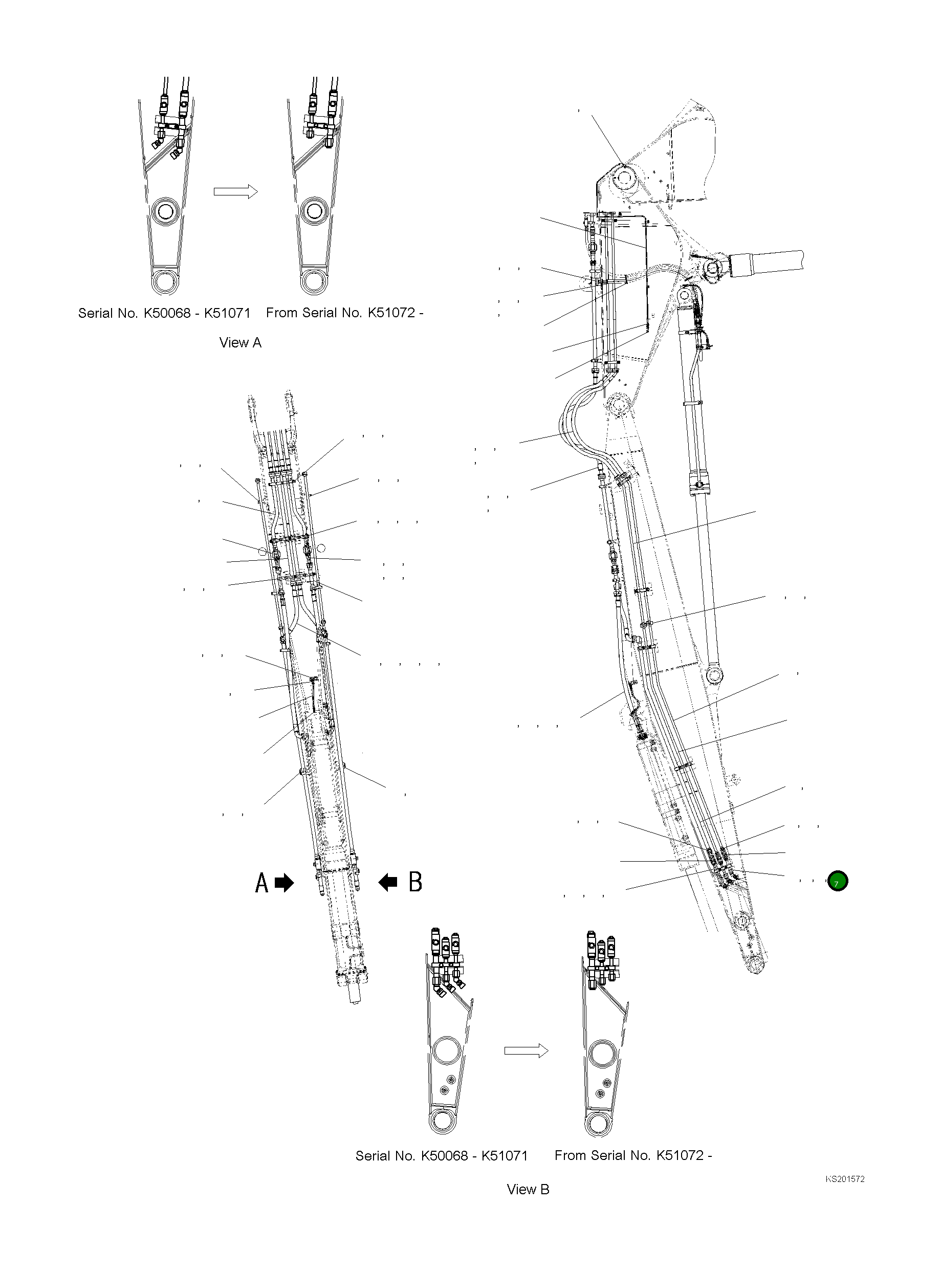 Трубка 208-62-87410 Komatsu