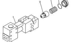 Трубка 209-60-52141 Komatsu