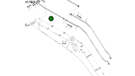 Трубка 208-62-47140 Komatsu