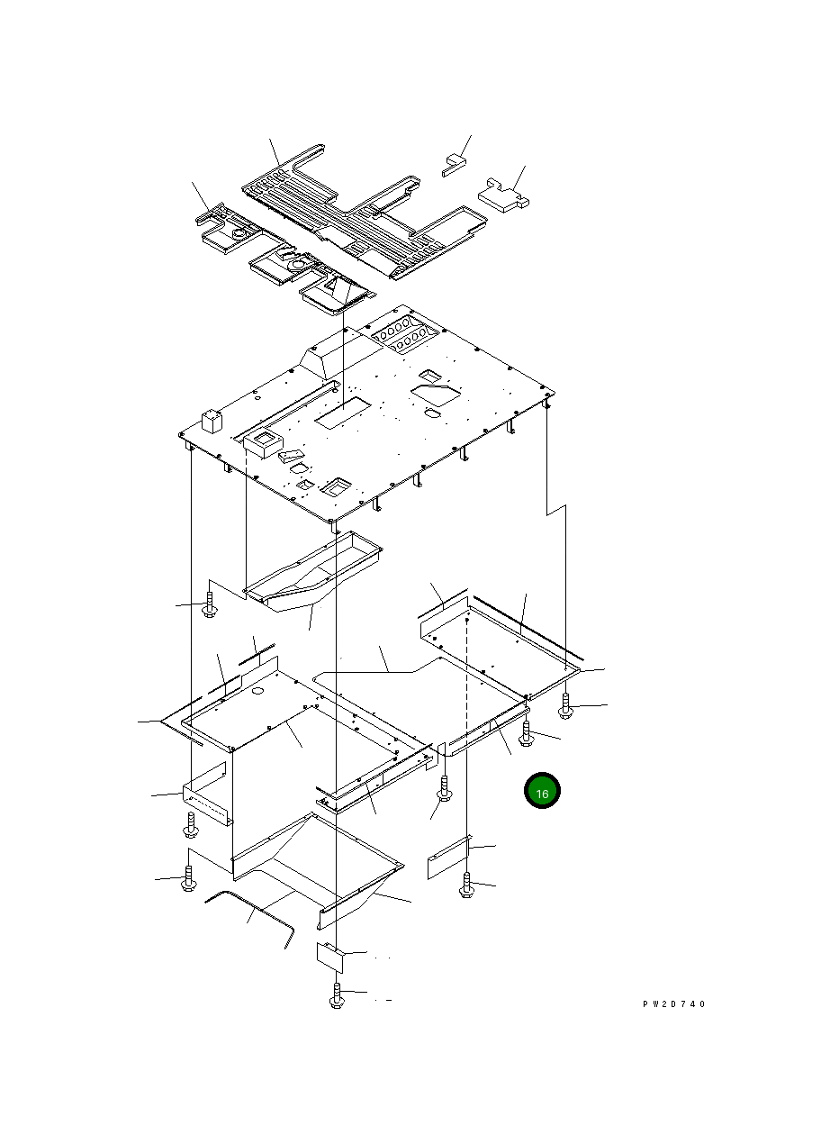 Уплотнение 569-54-82240 Komatsu