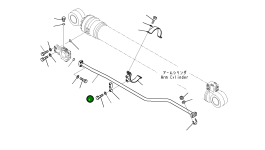 Трубка 207-62-42820 Komatsu